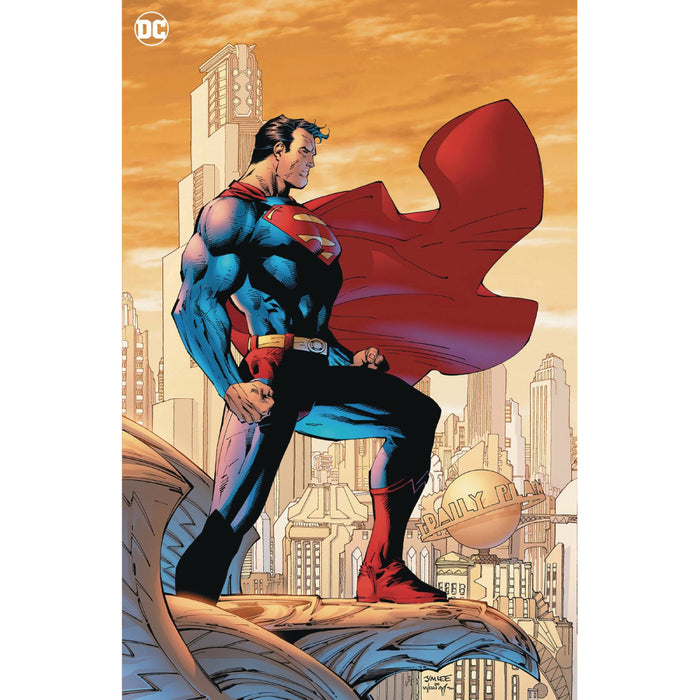 Superman 07 Cvr G Lee Icons Series Superman Foil Var (850)