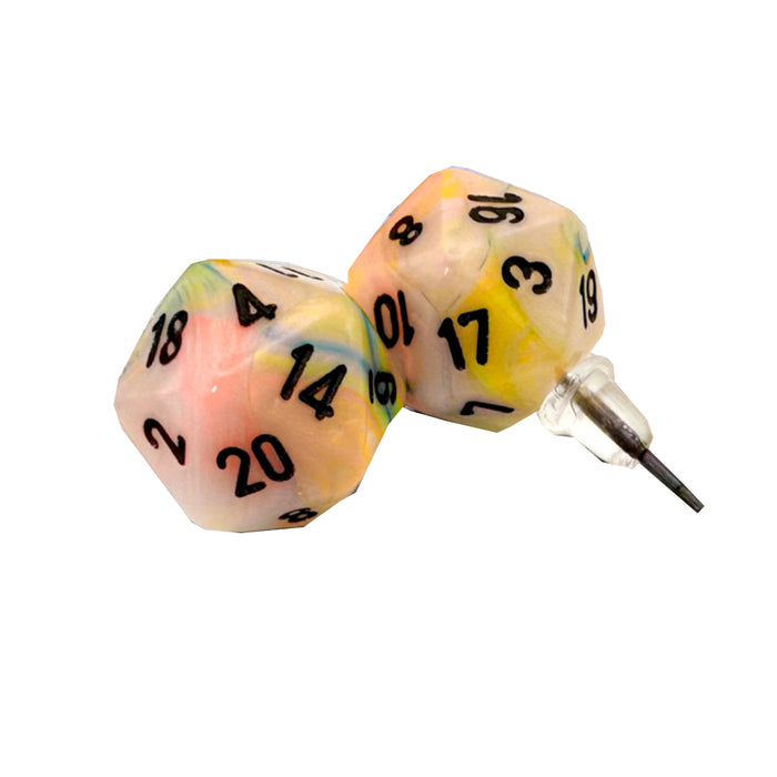 Cercei Chessex Festive Circus Mini-Poly d20 Pair