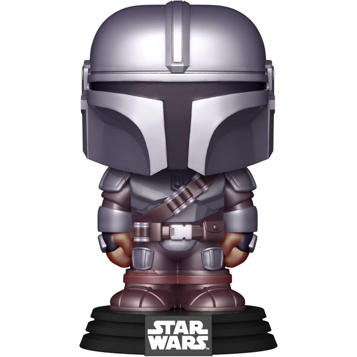 Figurina Funko POP Star Wars Holiday - Mandalorian