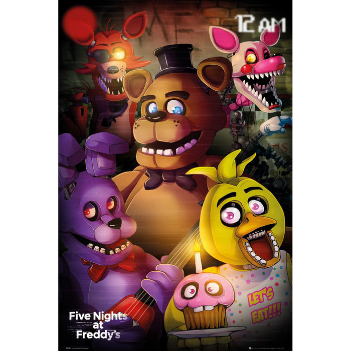 Poster Maxi Five Nights at Freddy's - 91.5x61 - Group