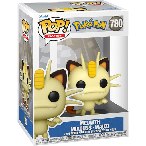 Figurina Funko POP Games Pokemon - Meowth (EMEA) - Red Goblin