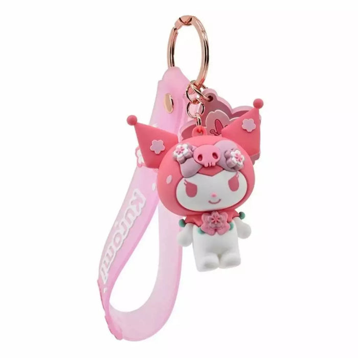 Breloc cu Bratara Sanrio Sakura Series Hello Kitty and Friends