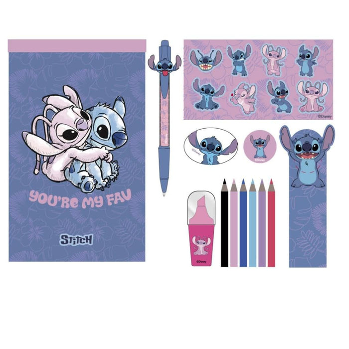 Set Papetarie Art Stitch - Lilo & Stitch