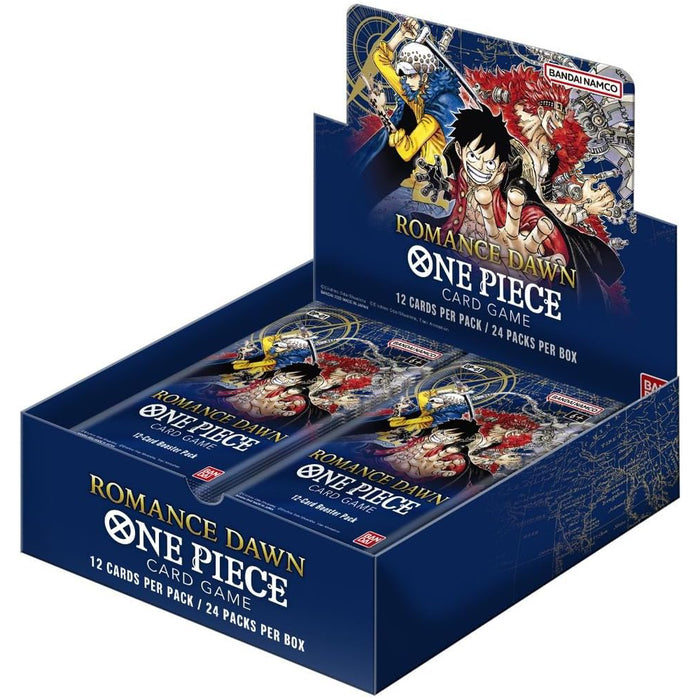 One Piece Card Game - Romance Dawn Booster Display