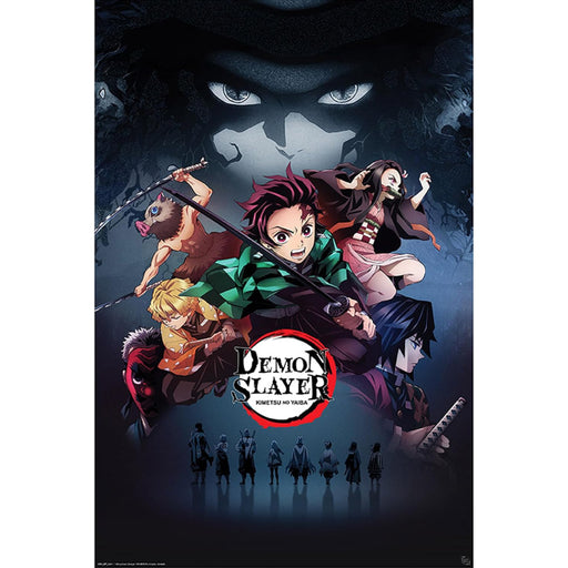 Poster Maxi Demon Slayer - 91.5x61 - Group - Red Goblin