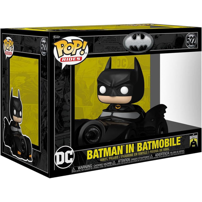 Figurina Funko Pop Rides DLX BM 85th - Batman with Batmobile