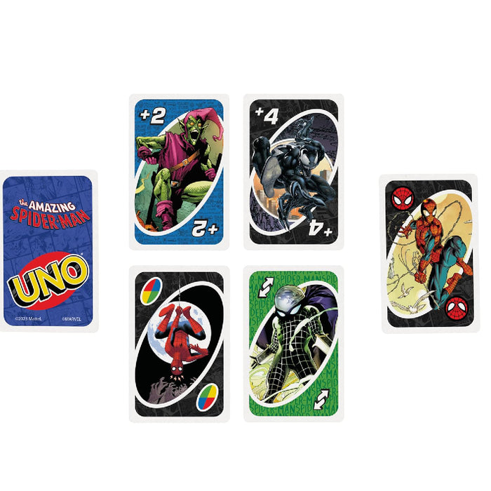 The Amazing Spider-Man Card Game UNO