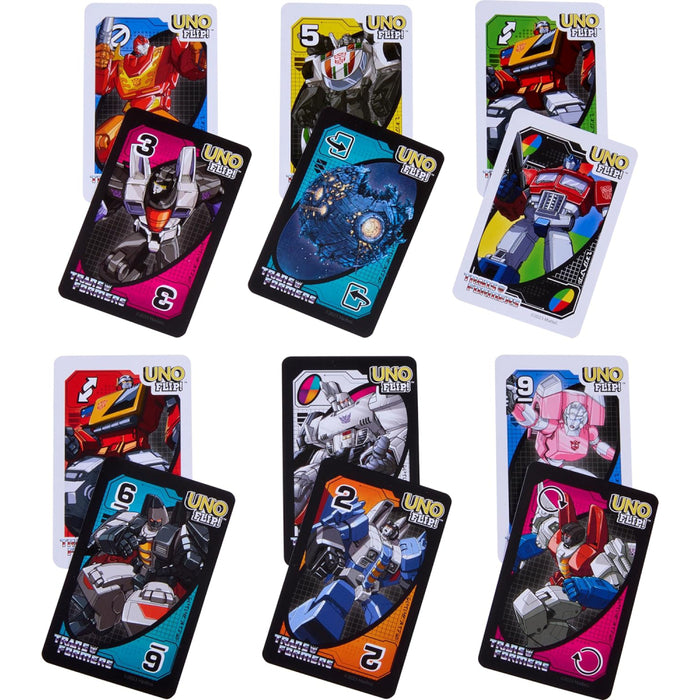 Transformers UNO Flip! Card Game