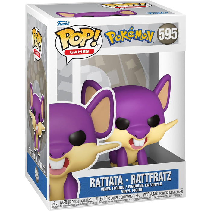 Figurina Funko POP Games Pokemon - Rattata (EMEA) - Red Goblin