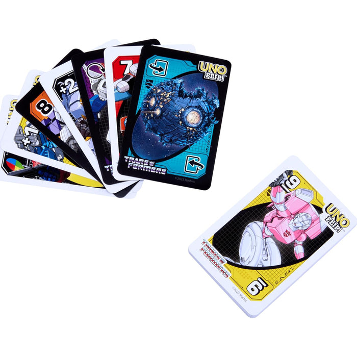 Transformers UNO Flip! Card Game