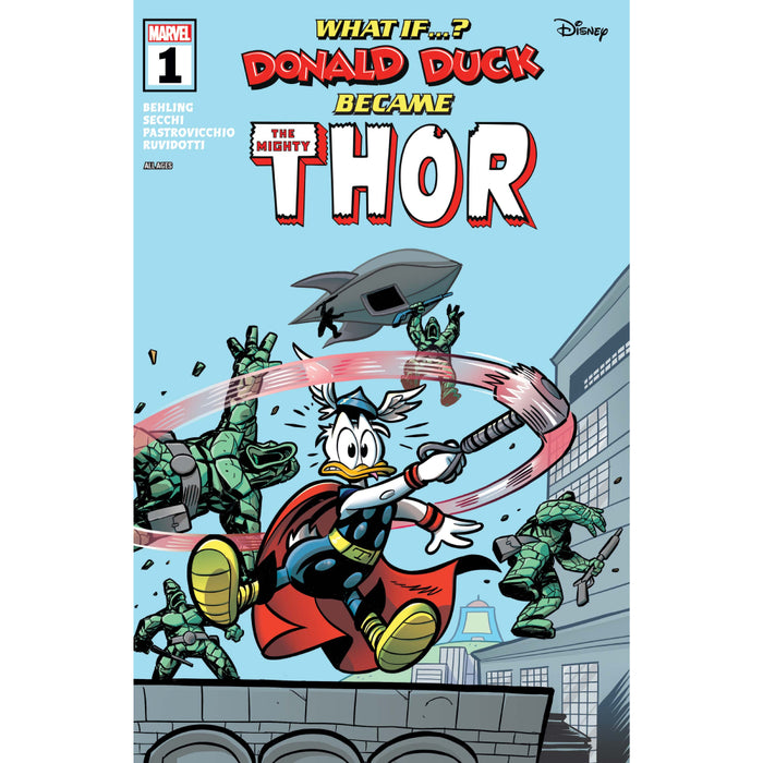 What If Donald Duck Became Thor 01