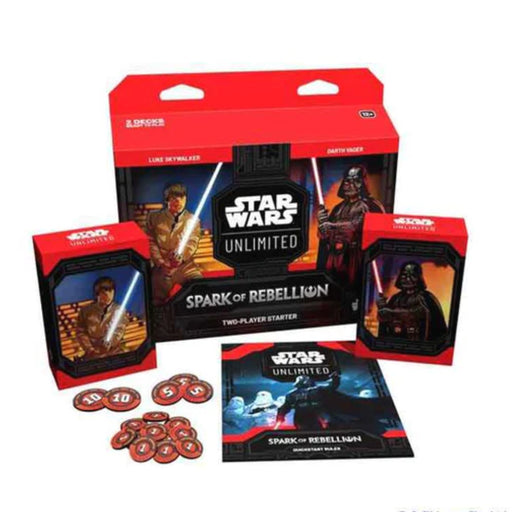 Precomanda Star Wars Unlimited - Spark of Rebellion Two-Player Starter - Red Goblin