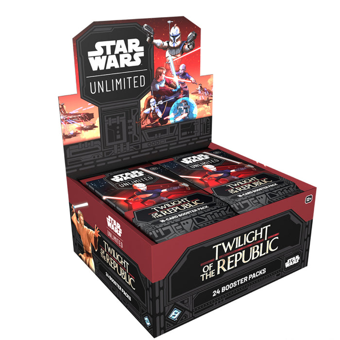 Precomanda FFG - Star Wars Unlimited - Twilight of the Republic Booster Display (24 Booster)