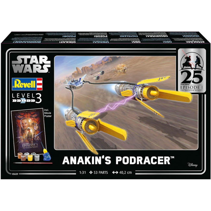 Set de Constructie Revell Geschenkset Anakin's Podracer - EP1 25th Anniv