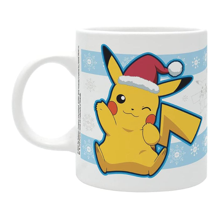 Cana Pokemon - 320 ml - Pikachu Santa Christmas