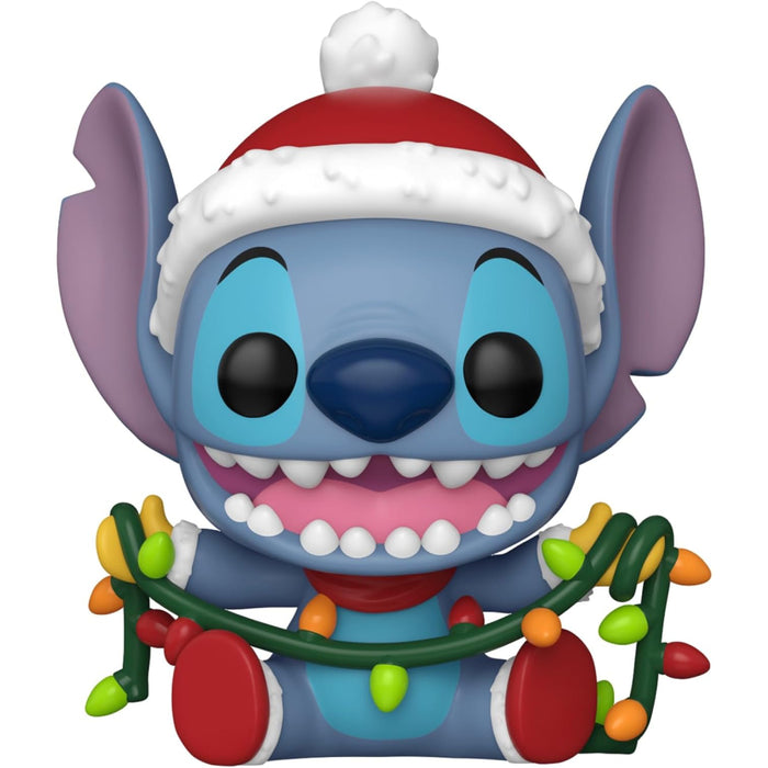 Figurina Funko Pop Disney Stitch Holiday - Stitch with Lights