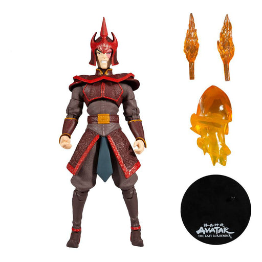 Figurina Articulata Avatar The Last Airbender Prince Zuko Helmeted (Gold Series) 18 cm - Red Goblin