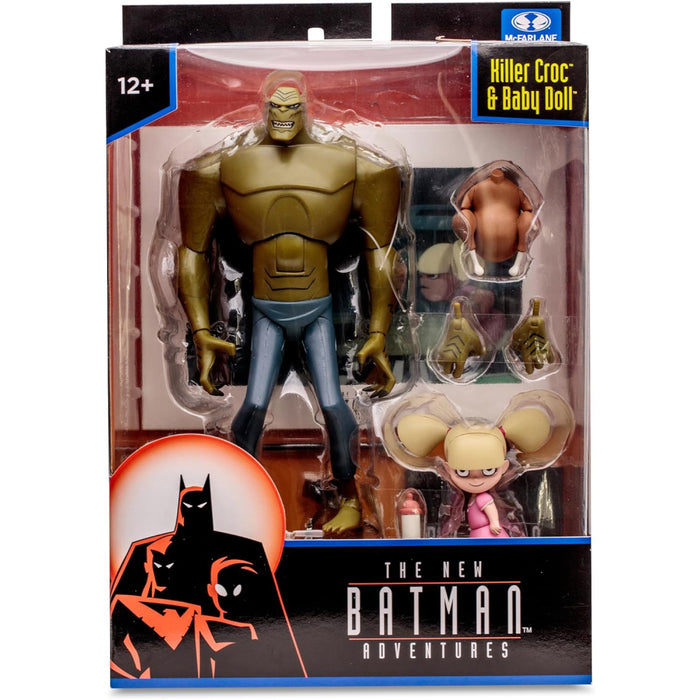 Figurina Articulata DC Direct 18 cm The New Batman Adventures Wave 1 - Killer Croc with Baby Doll