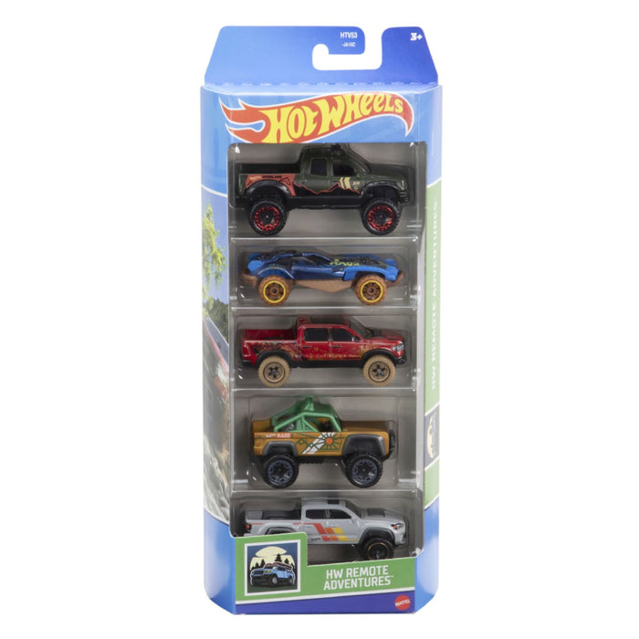 Set 5 Masini Hot Wheels cu Design