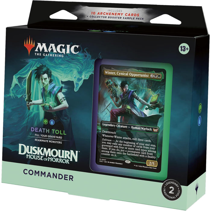 MTG - Duskmourn - House of Horrors Commander - Death Toll (Black-Green)