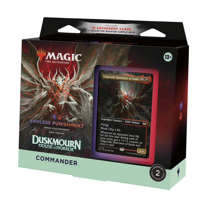 MTG - Duskmourn - House of Horrors Commander - Endless Punishment (Black-Red)