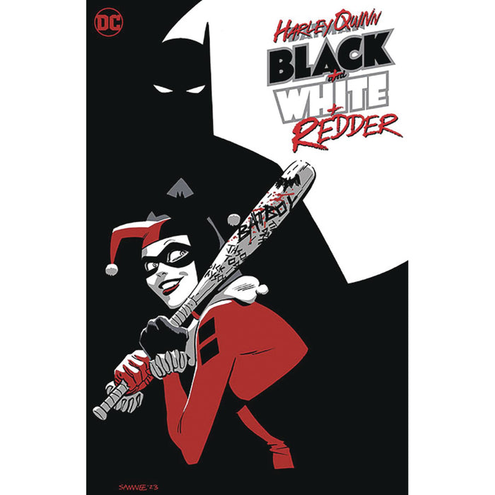 Harley Quinn Black White Redder TP