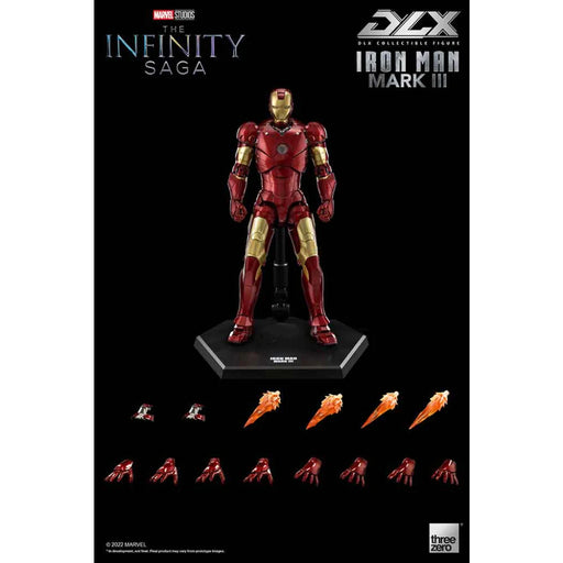 Figurina Articulata Marvel Infinity Saga Iron Man Mark 3 Dlx 1/12 Scale - Red Goblin