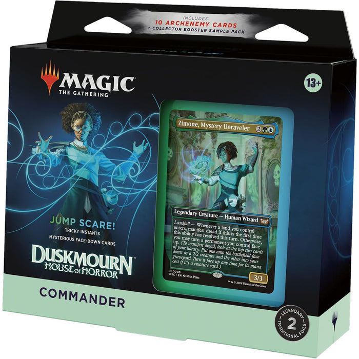 MTG - Duskmourn - House of Horrors Commander - Jump Scare! (Green-Blue)