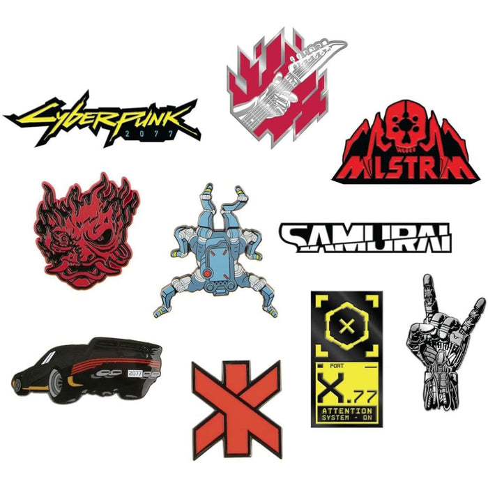 Insigna Metalica Cyberpunk 2077 Blind Box