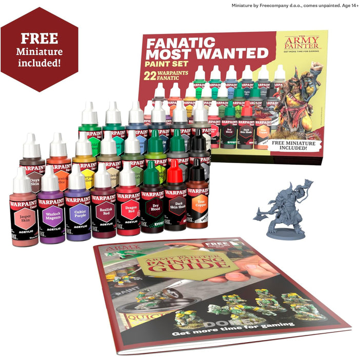 The Army Painter - Warpaints Fanatic - Most Wanted Paint Set