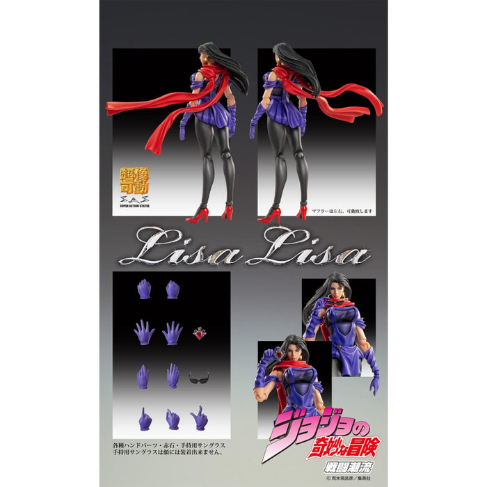 Figurina Articulata JoJo's Bizarre Adventure Part 2 Battle Tendency Chozokado (Lisa Lisa) 15 cm