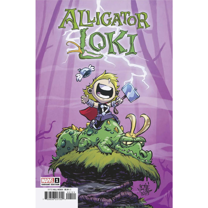 Alligator Loki 01 - Red Goblin