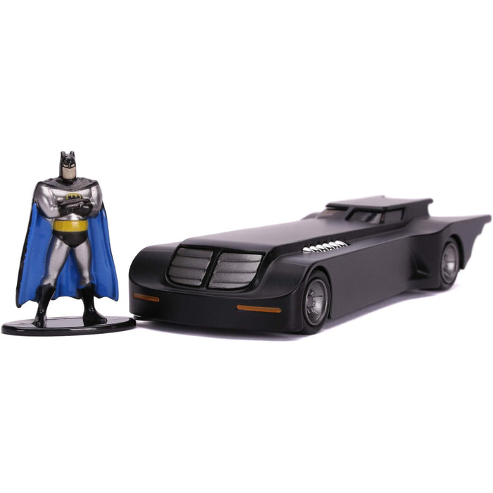 Set Batman Masina Batmobile Animated Series cu Figurina 1:32