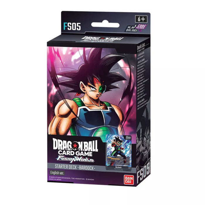 Dragon Ball Super Card Game - Fusion World FS04 Starter Deck - Bardock