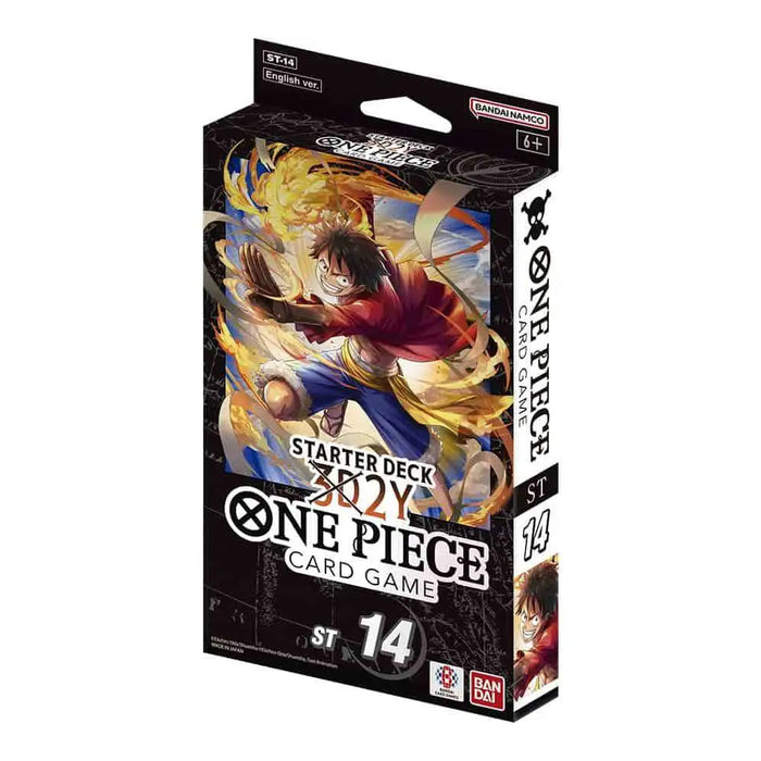 One Piece Card Game - 3D2Y ST-14 Starter Deck Black Monkey.D.Luffy