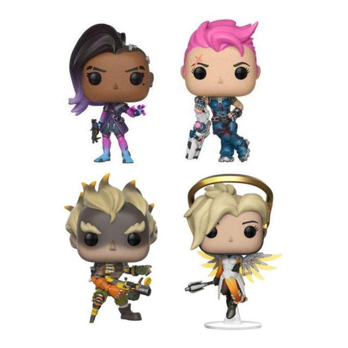 Set 4 Figurine Funko POP Game Overwatch