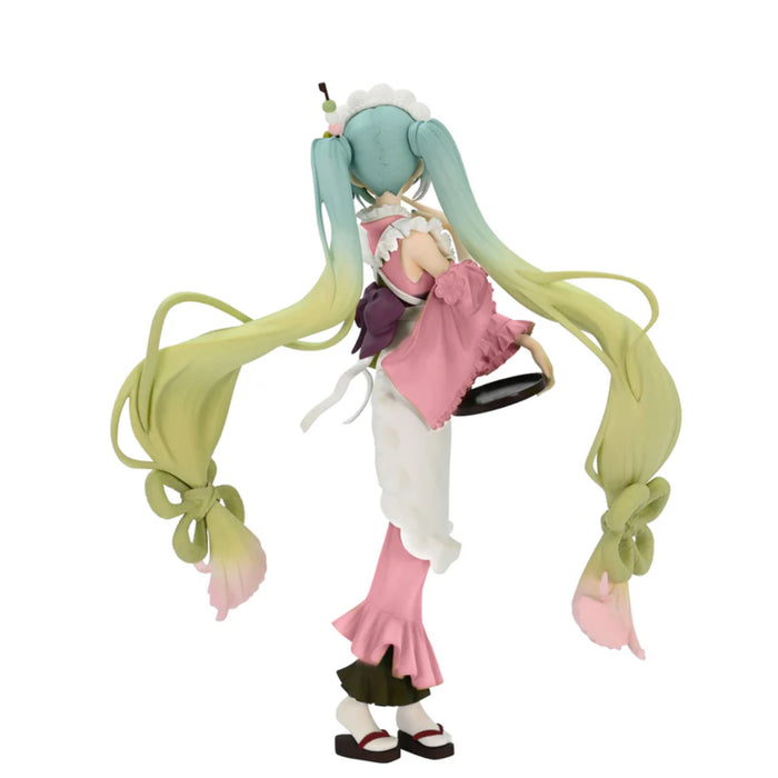 Figurina Hatsune Miku Exceed Creative PVC Hatsune Miku Matcha Green Tea Parfait Another Color Ver 20 cm (re-run)