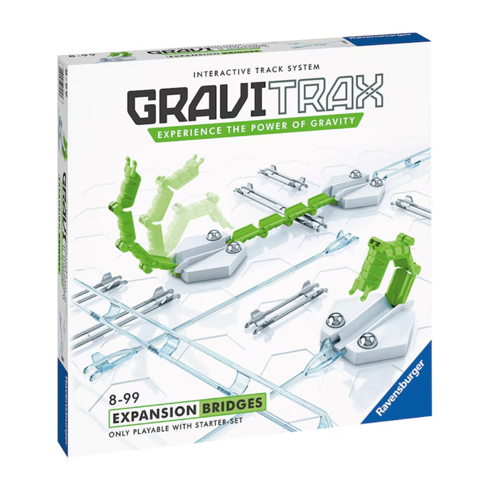 Joc de Constructie Gravitrax Bridges, Poduri, Set de Accesorii, Multilingv