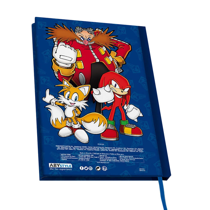 Notebook A5 Dark Sonic - Sonic The Hedgehog