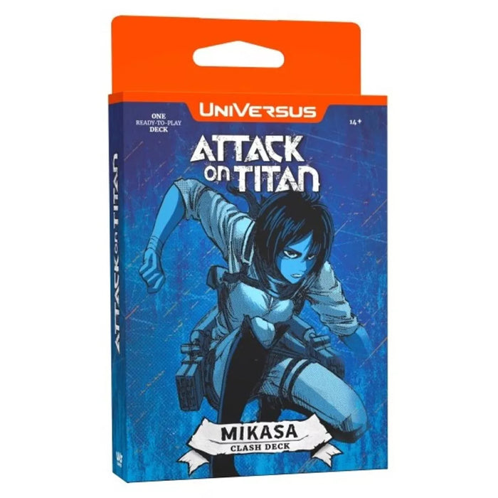 Universus CCG Attack on Titan Battle for Humanity Clash Deck - Mikasa