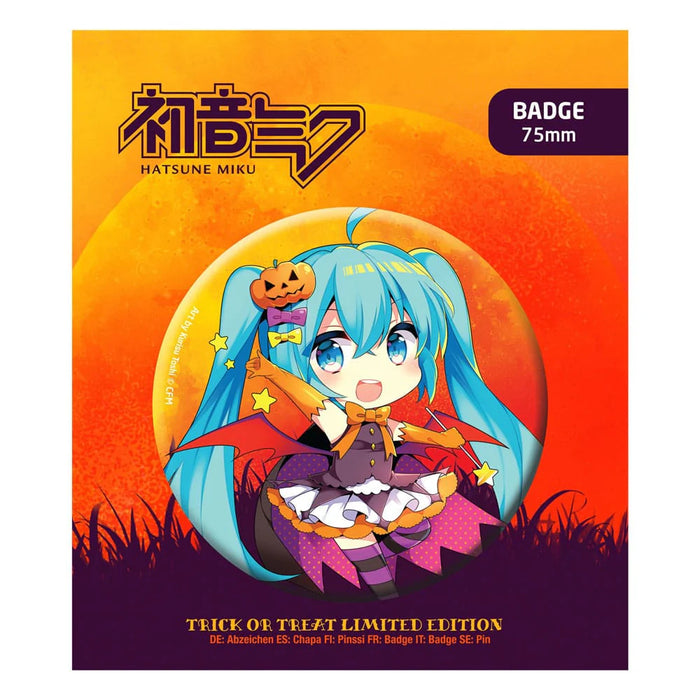 Insigna Hatsune Miku Halloween Limited Edition Hatsune Miku