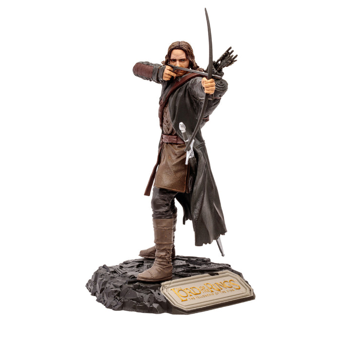 Figurina Articulata Lord of the Rings Movie Maniacs Aragorn 15 cm