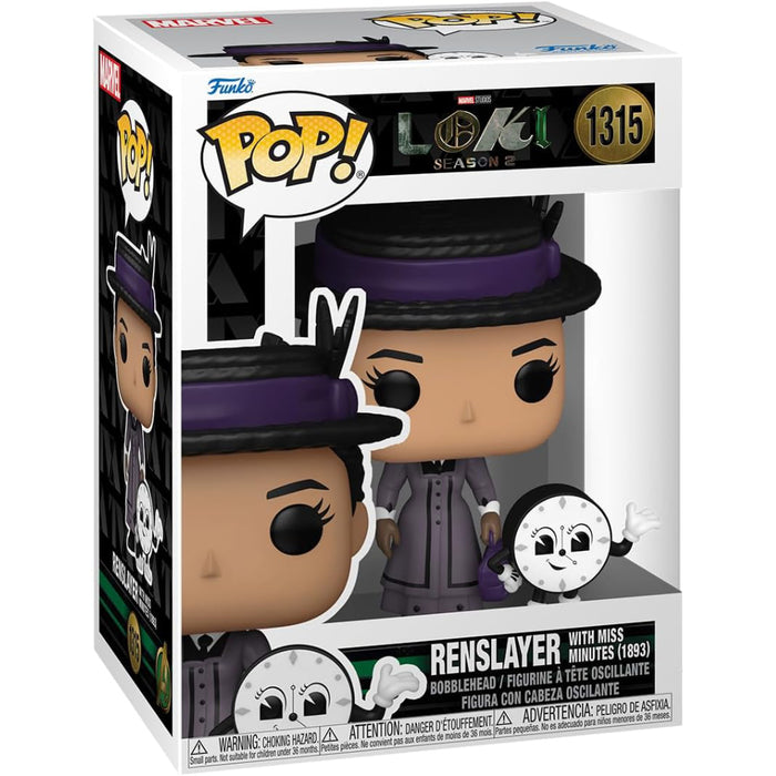 Figurina Funko Pop & Buddy Loki Season 2 Renslayer with Miss Minutes (1893)