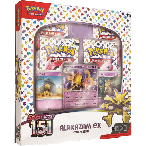 Pokemon Trading Card Game Scarlet & Violet 151 - Alakazam ex Box Collection - Red Goblin