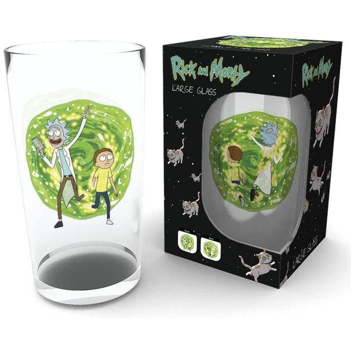 Pahar Mare 400 ml Rick and Morty - Portal