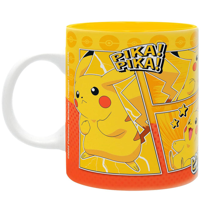 Cutie Cadou Pokemon - Notebook A5 + Cana 320ml + Carti postale Pikachu