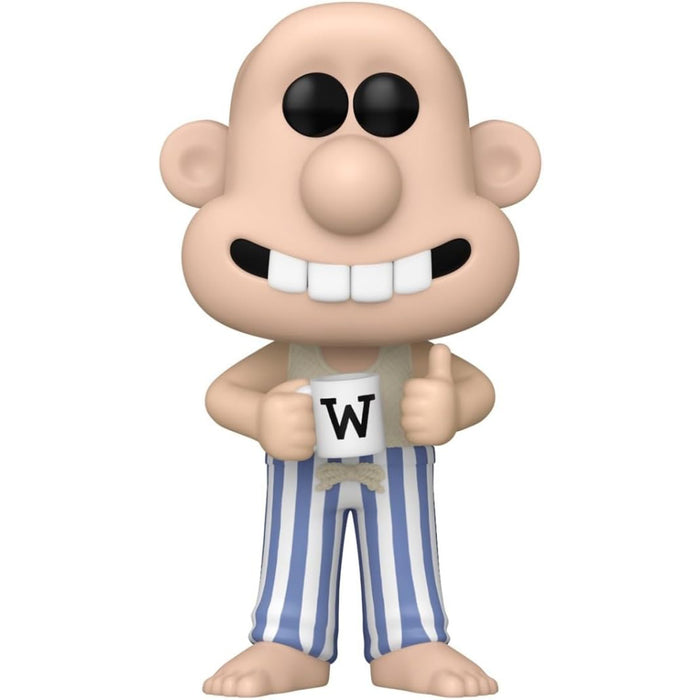 Figurina Funko Pop Movies Wallace & Gromit - Wallace In Pajamas