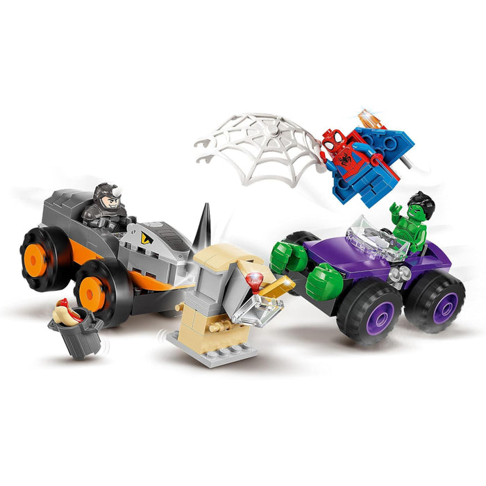 Lego Spidey Confruntarea dintre Hulk si Masina Rinocer 10782