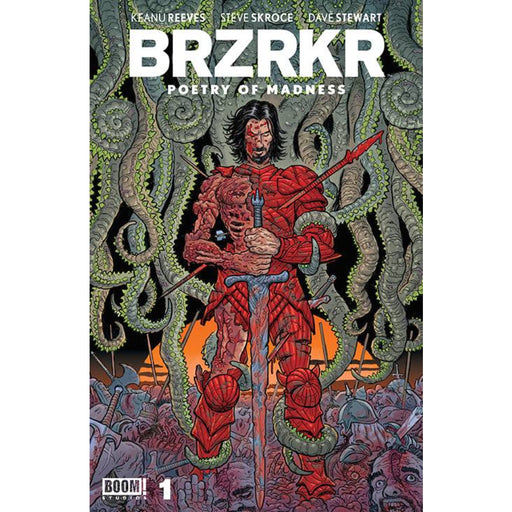 BRZRKR Poetry of Madness 01 Cvr A Skroce - Red Goblin