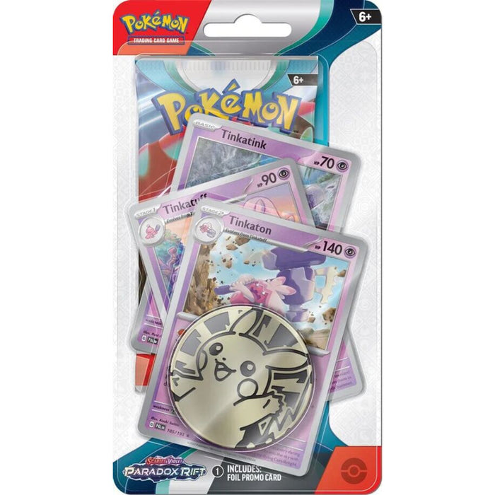 PKM - Scarlet & Violet 4 Paradox Rift Premium Checklane Blister Tinkaton